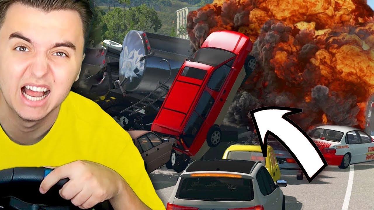 Dokážu Zničit Nezničitelný Auto v BeamNG.drive?