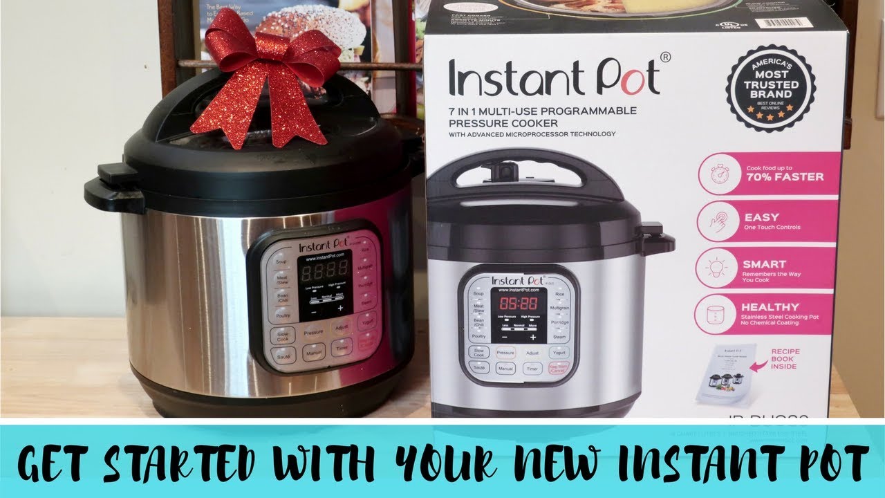 Instant Pot DUO80 8 Qt 7-in-1 Multi- Use Programmable Pressure Cooker 