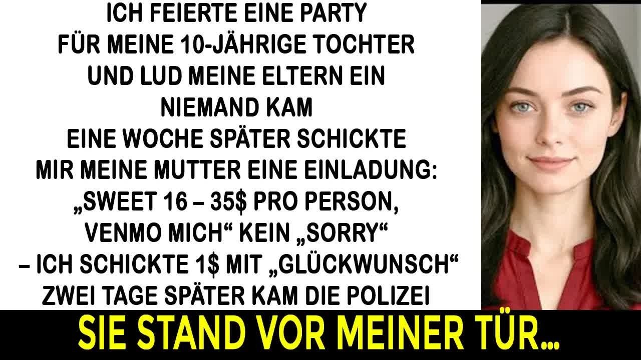 Ich warf eine Party für meine Tochter – niemand kam  Eine Woche später brach mir Mama das Herz