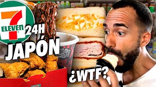 24 Hours ONLY Eating at 7-ELEVEN JAPAN | Trying Strange Japanese Convenience Store Food