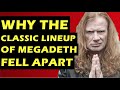 Megadeth: Why the Rust In Peace Lineup Broke Up & Never Reunited With Marty Friedman & Nick Menza