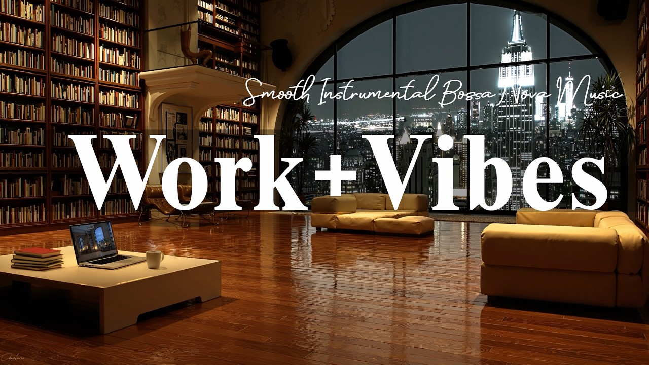 Работа и настроение | Расслабляющий кафе-джаз и плавная инструментальная босса-нова музыка
