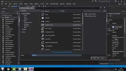 Como fazer um button abrir uma form #VB.NET