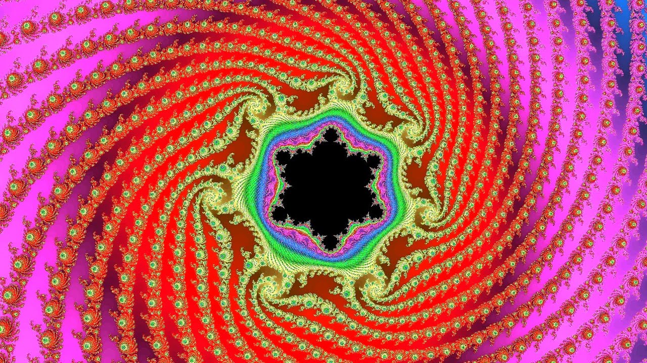 A Journey In The 7. Power Mandelbrot Set - Music "Misty" by Mike ...