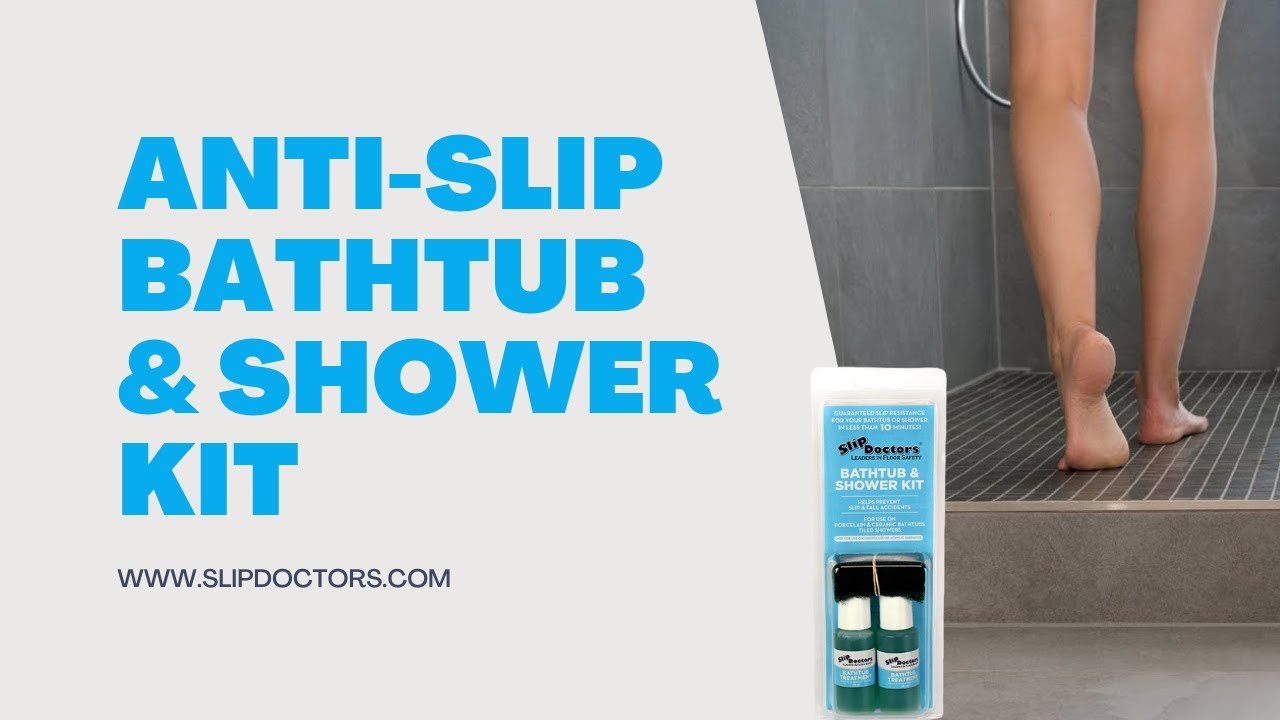 Stop-the-Slip Shower & Bath Mats  Makes Showers & Tubs Surfaces Non-Slip