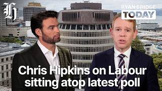 Chris Hipkins On Labour Sitting Atop Latest Poll Ryan Bridge Today
