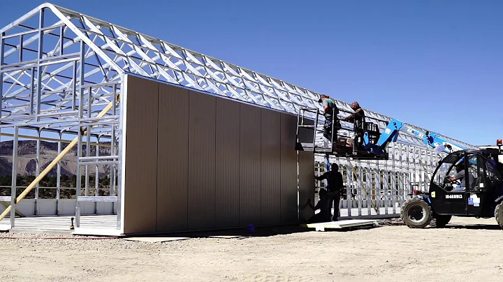 Tour Ceres with Josh | Insulated Metal Panel Installation on a Commercial Greenhouse - DayDayNews