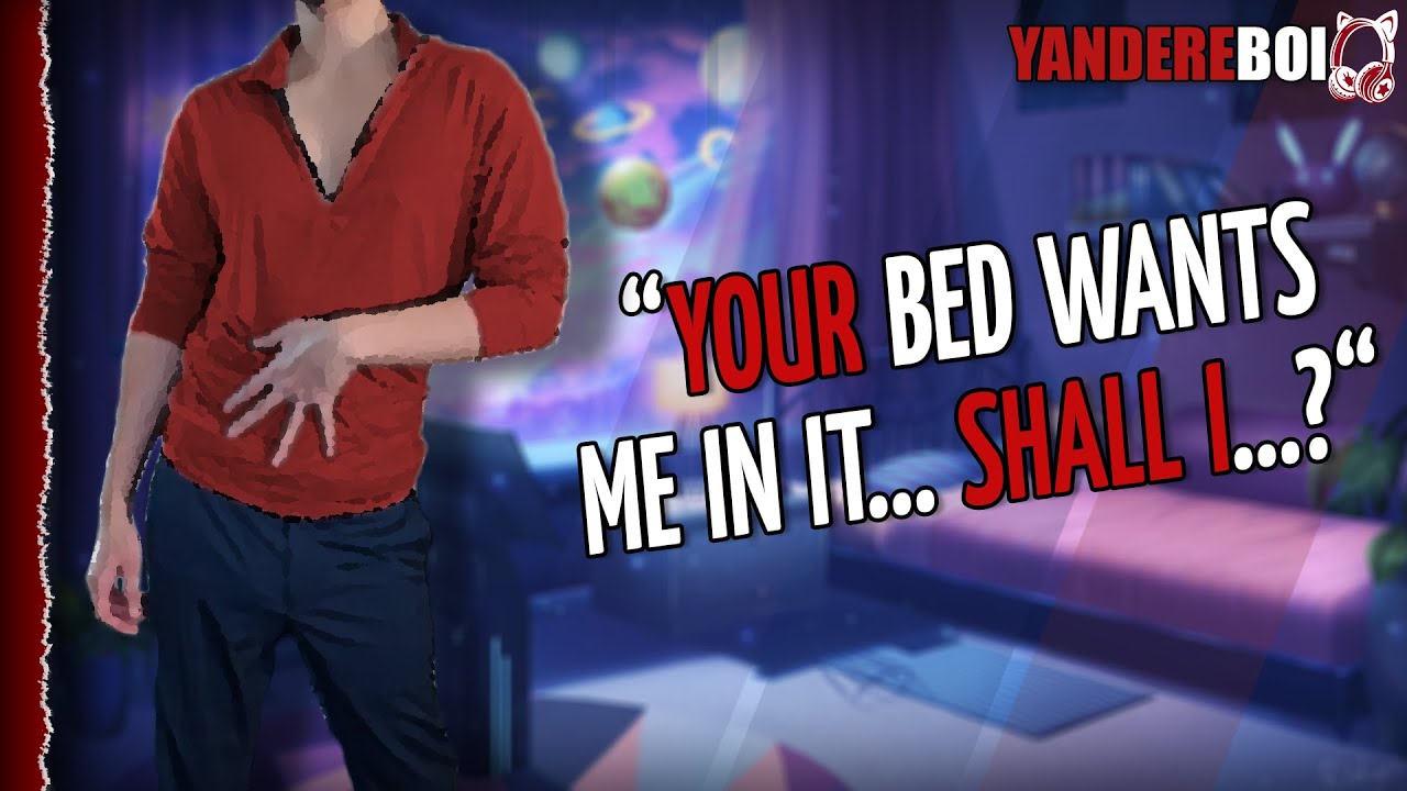 SPICY Yandere Stalker Makes You Flinch in Bed [Yandere Boy ASMR RP] x Listener