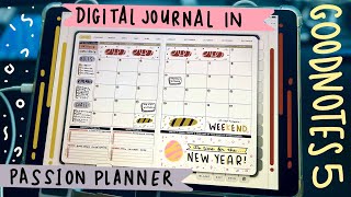 🎨how to: digitally 📓 journal in goodnotes 5 using printables ⭐️crafting by the pound⭐️