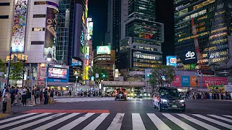 Tokyo Night Drive 4K | Shibuya to Shinonome