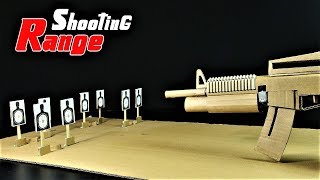 How To Make Gun SH00TING Range Board Game