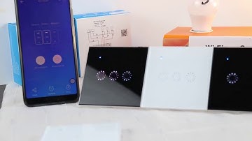 WiFi Light Switch Demonstration Video
