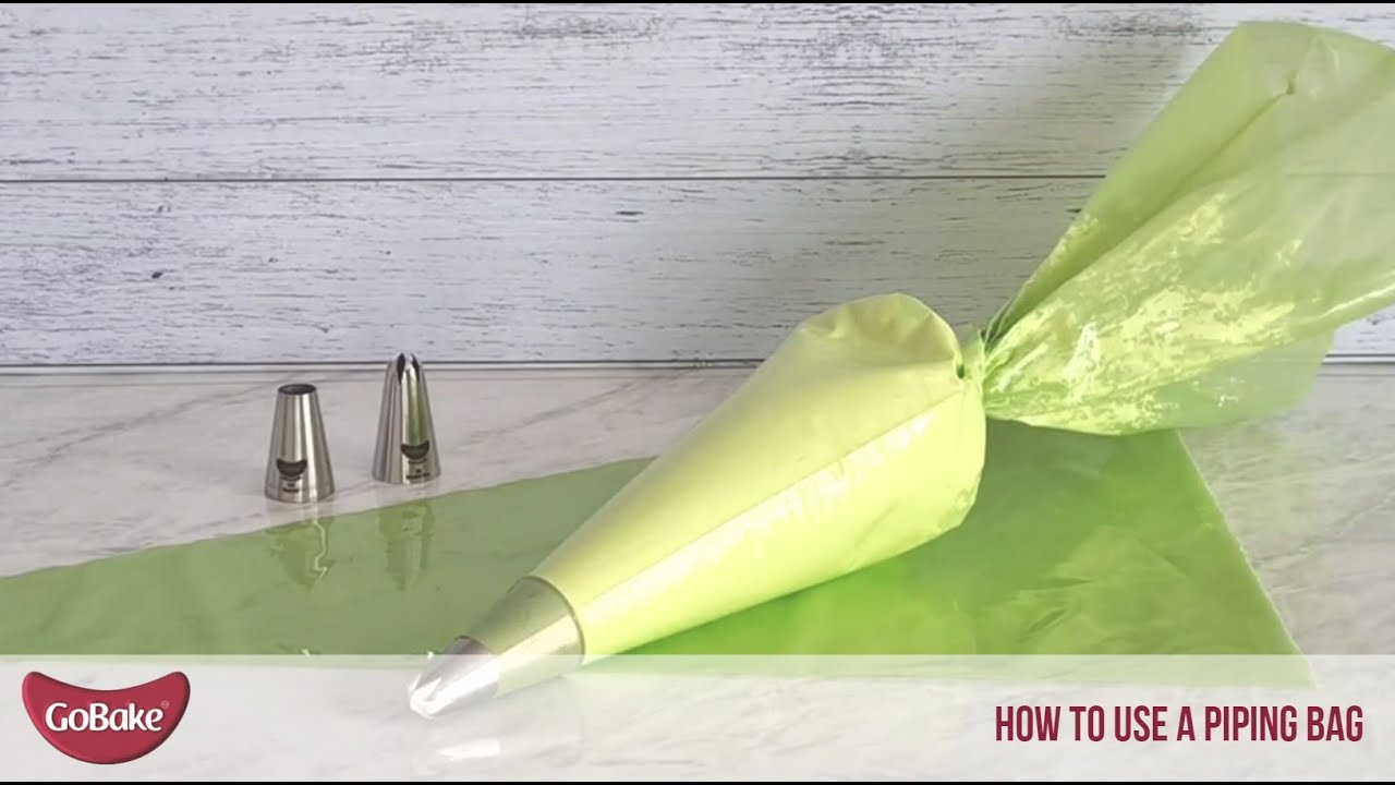 How to use a piping bag YouTube