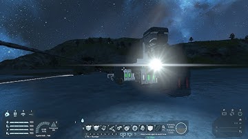 Space Engineers - Inertia Tensor + "rail laying machine"
