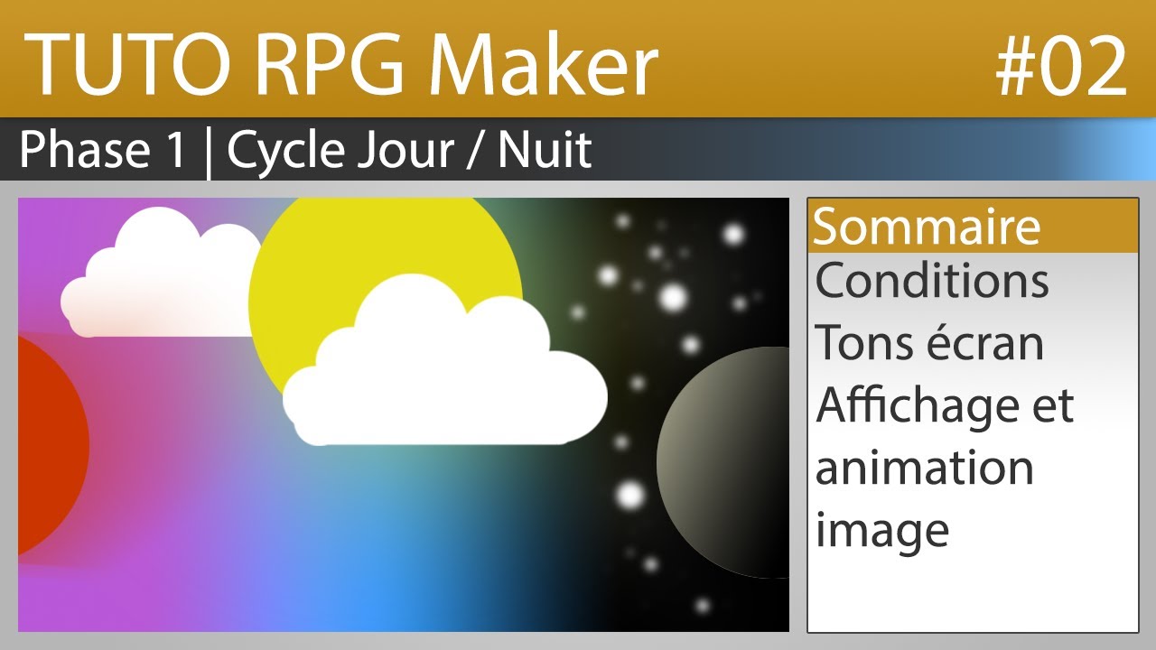 RPG Maker #02 Phase 1 | Cycle Jour / Nuit - YouTube