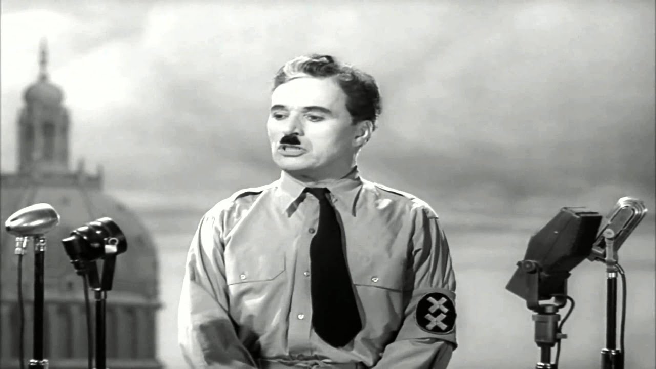Charlie Chaplin - Discurso Final "El Gran Dictador" - YouTube