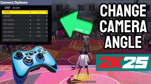 NBA 2K25 How To Change The Camera Angle in Park & NBA Games (TUTORIAL)