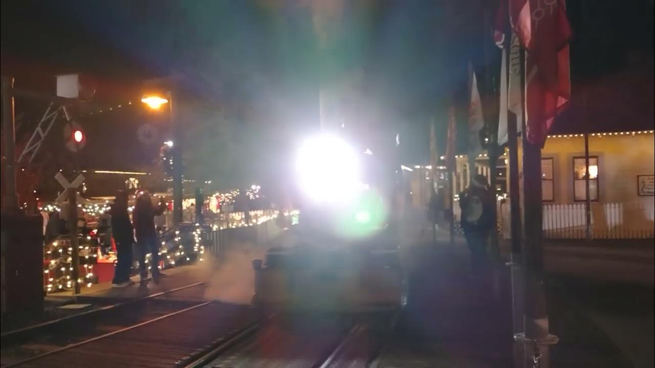 Poway Midland Railroad Christmas in the park 12/8/23 YouTube