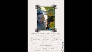 In Loving Memory of Quillome Thomas Whitten