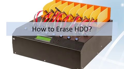 How to erase your hard drive for SAS/SATA?