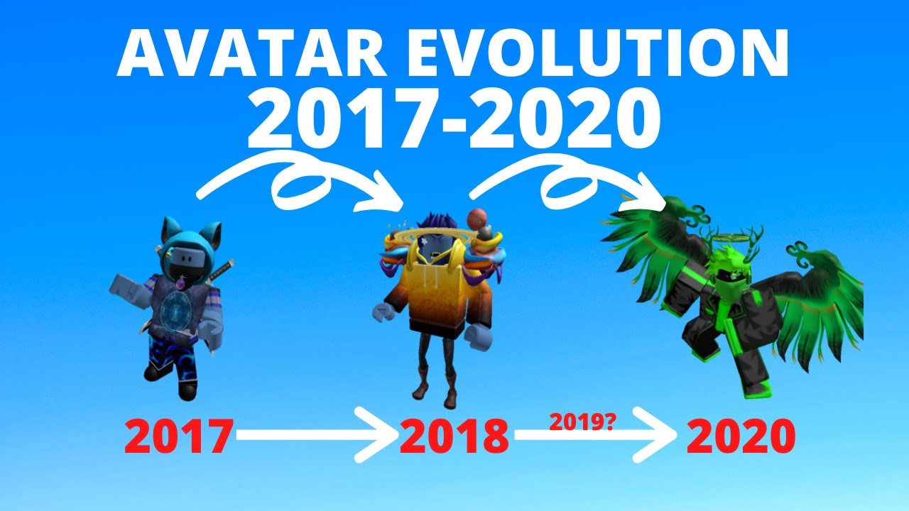 My Avatar Evolution! (2017-2020!)