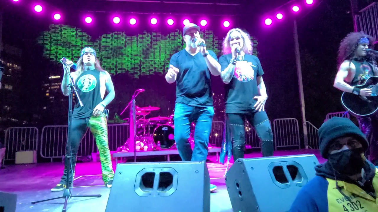 Steel Panther featuring Joey Fatone "Girl From Oklahoma / Community Property" 2020 Orlando YouTube