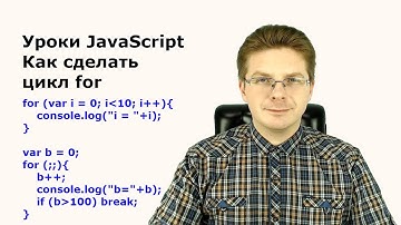 Уроки Javascript / Как сделать цикл for
