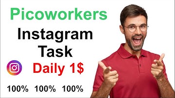 How to complete Instagram Task on Picoworkers in Hindi & Urdu in 2022  Class No 8 on Picoworkers
