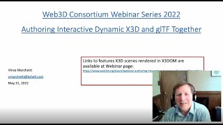 Authoring Interactive Dynamic X3D and glTF Together