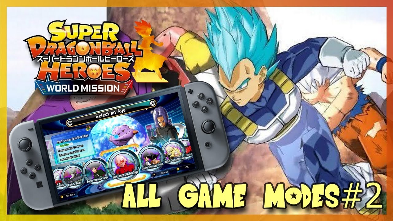 Super Dragon Ball Heroes: World Mission Gameplay Trailer- MORE GAME MODES INFO | Switch & PC ...