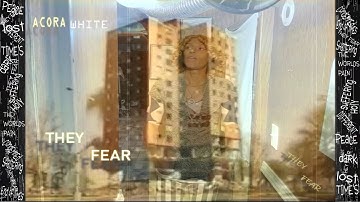 THEY FEAR (Official) Music Video / Acora White - Industrial Synth Pop