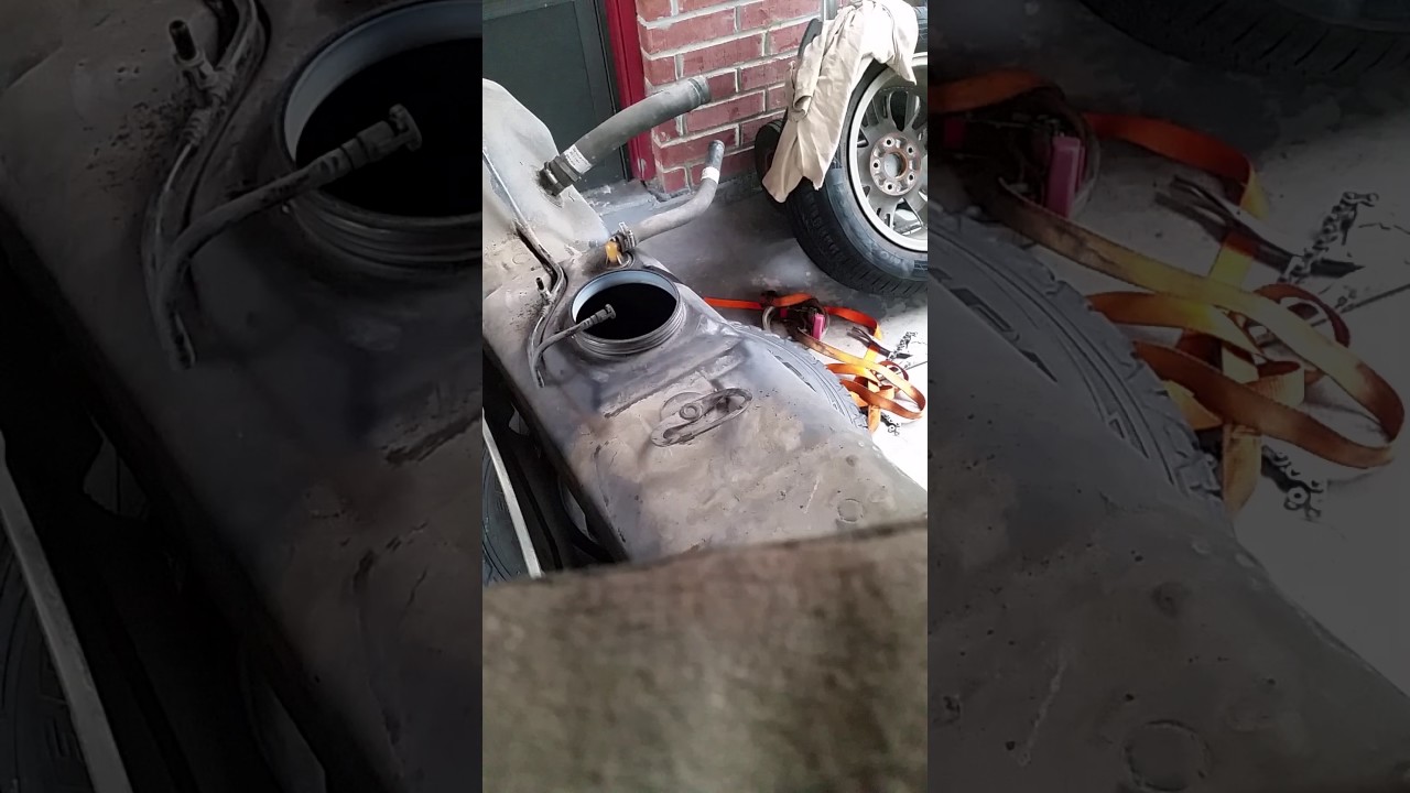 01 Dodge Truck 1500 Fuel Pump Removal - YouTube