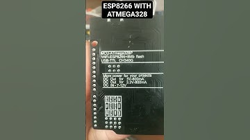 esp8266 with Arduino uno #electronics #arduino #esp8266