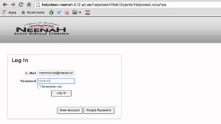 Web Help Desk - Updating your WHD Profile