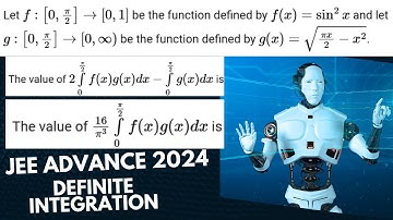Let f : [ 0 , π/2] → [ 0 , 1]  be the function defined by  f(x) = sin^2 (x) and let g :[0,π/2]→[0,∞)