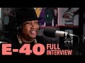 E-40 on "The D-Boy Diary", Being Friends With Tupac, And More! (Full Interview) | BigBoyTV
