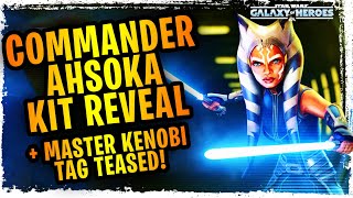 Commander Ahsoka Tano Kit Reveal + Jedi Master Kenobi Tag Teased! New Scoundrel Maul?