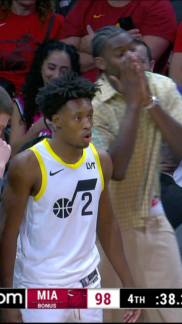 Sensabaugh drops a CAREER-HIGH 34 PTS and the bench LOVES it! ?