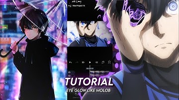 TUTORIAL FIRE EYE GLOW 🔥 LIKE MOLOB IN ALIGHT MOTION 🗿 [AMV/TUT]