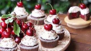 Black Forest Cupcakes Recipe | How Tasty Channel