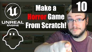 UE5 - Make A Horror Game From Scratch - Episode 10 - Motion Detectors