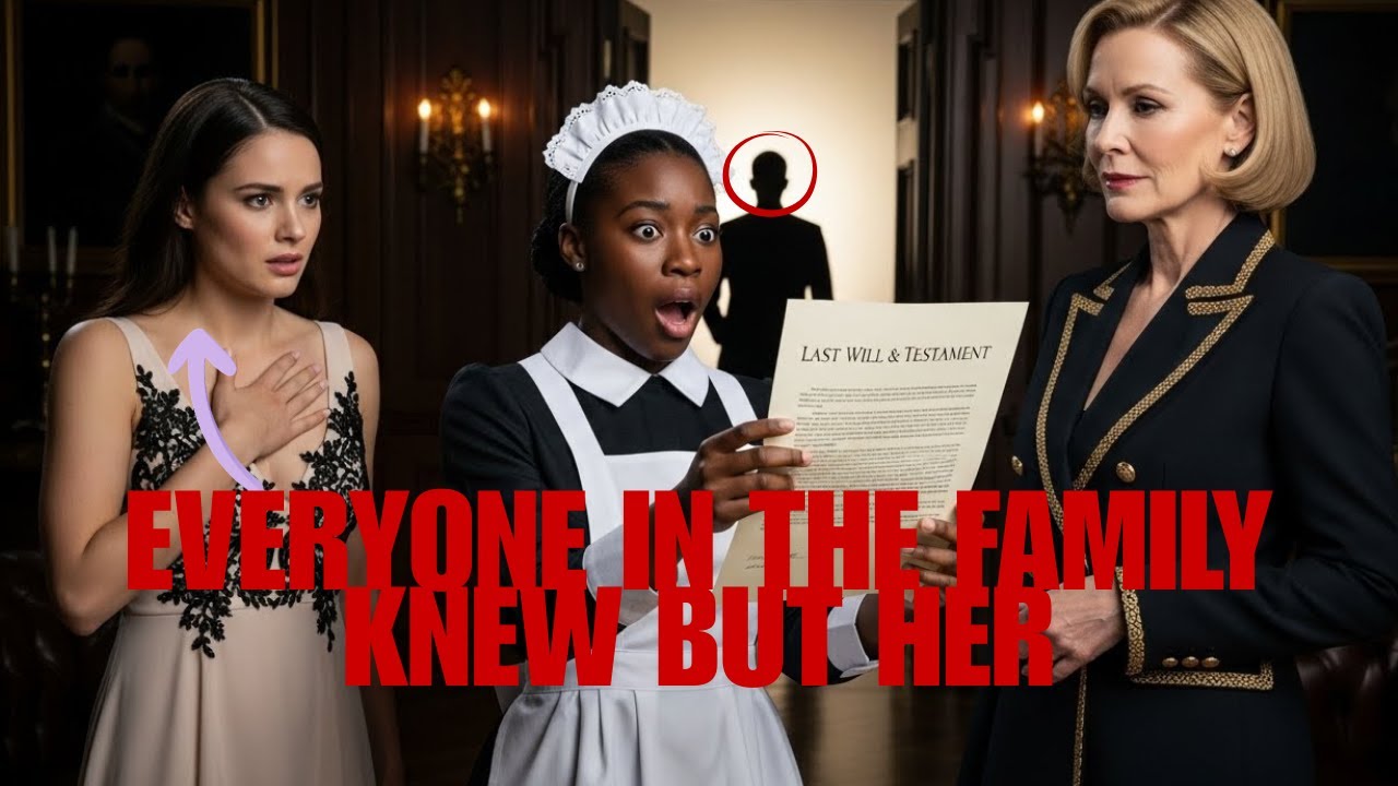 BILLIONAIRE MOTHER-IN-LAW WILLS ENTIRE FORTUNE TO MAID'S DAUGHTER... WIFE SHOCKED TO KNOW THE FATHER