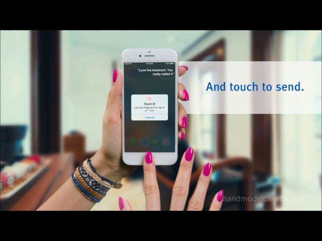 RBC Mobile App - Elizabeth Ai-Quyen - Hand Model