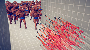 ARMY MINOTAURS vs EVERY GOD - Totally Accurate Battle Simulator TABS