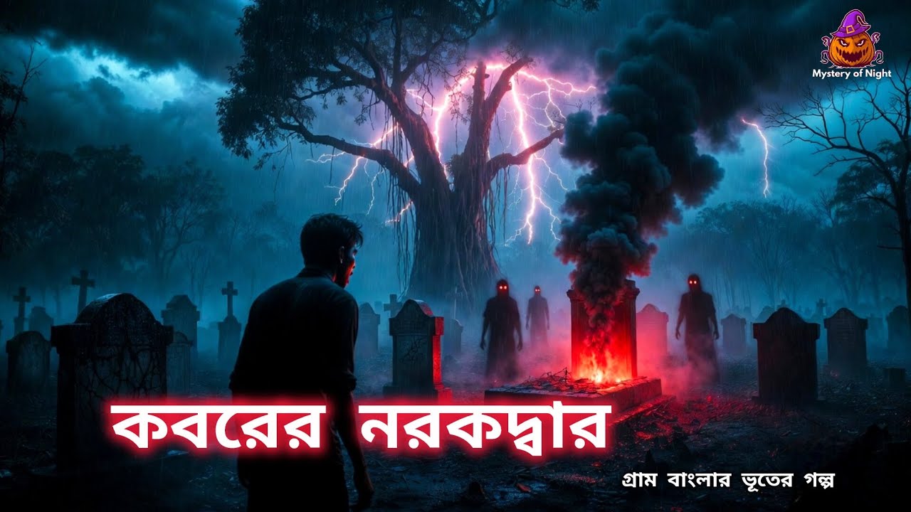 কবরের নরকদ্বার | ঝড় বৃষ্টির রাতে নরকের দরজা খুলে গেল! 😱 | হাড়হিম করা গ্রাম বাংলার ভূতের গল্প