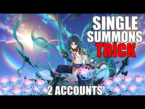 Pulling for XIAO in Genshin Impact on Two Accounts - 3 5* PULLS ? - XIAO BANNER & WEAPON BANNER
