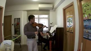 Paganini: Theme and Variation: from 24 Caprices, Op  1, arr  Christiane Bornemann