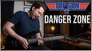 DANGER ZONE (From "Top Gun") - Kenny Loggins | Sebastian Lindqvist Guitar Cover