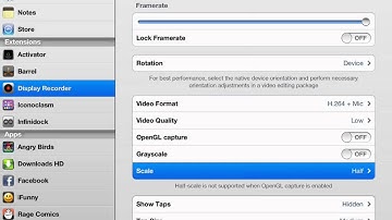 HOW TO EXPORT TO YOUR CAMERA ROLL WITH DISPLAY RECORDER ON IPAD 3