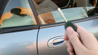 Jaguar XK8 window doesn't go up when the door is closed - Simple Solution